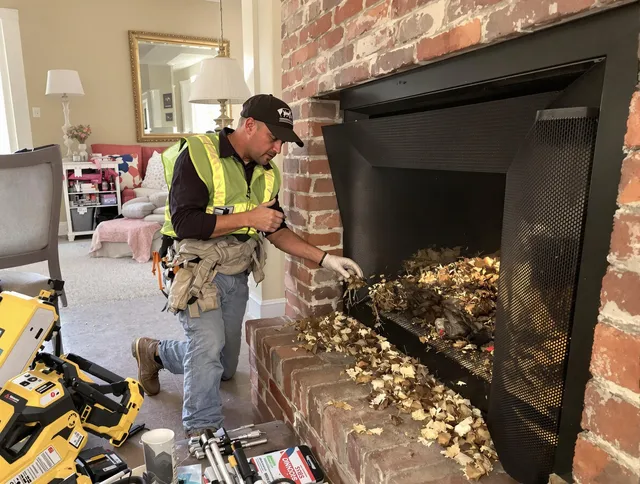 Safe screening installation by Wilmington Island Chimney Sweep in Wilmington Island, GA